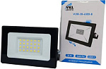 Прожектор светодиодный VLF8-30-6500-B-30W 6500К 36000Lm 220V IP65 (122х94х29) черный VKL electric
