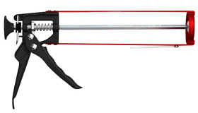 Пистолет д/герметика скелетный усиленный с системой Антикапля Монтажник 